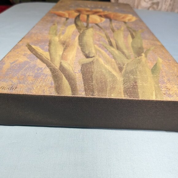 "Le Petite Jardin" Yellow Tulips Canvas Wall Art by Lisa Audit - Picture 15 of 16